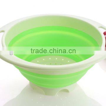 2.8L middle TPE foldable colander GL9125 from Huangyan