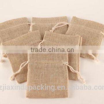 Natural Burlap Drawstring Candy Bag