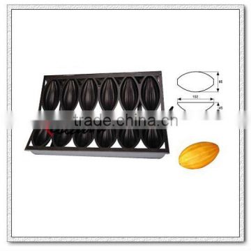 V047 Non-Stick 6 Cups Olivary Cake Mould