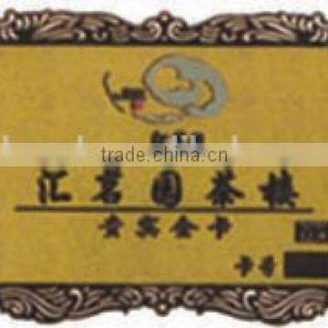 Metal Business Card for Sale