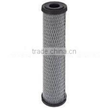 Small post carbon filter cartridge for RO water filter machine