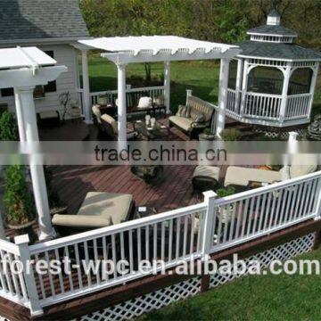 pergola / wpc pergola / wood plastic composite pergola material