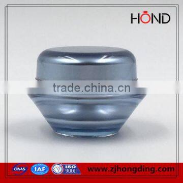 Promotion Lucury UFO shape 15g acrylic small cream jar for cosmetic and body cream,plastic jar single with plastic jar lids