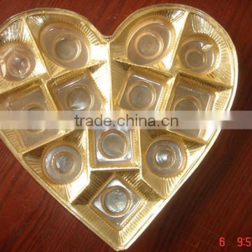 PET plastic Disposable Feature and packaging Industrial Use pvc chocolate boxes