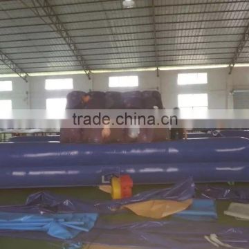 2016 hot commercial inflatable wipeout game, inflatable wipeout course for sale