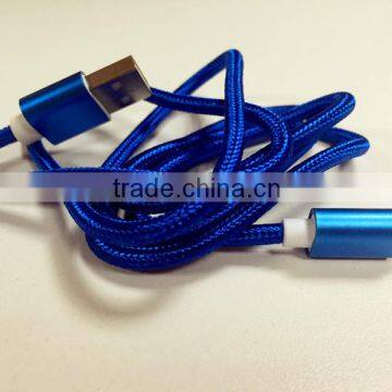 New Design Micro USB Data Charging Cable For Android USB Cord Braided Nylon Data Cable photo-4