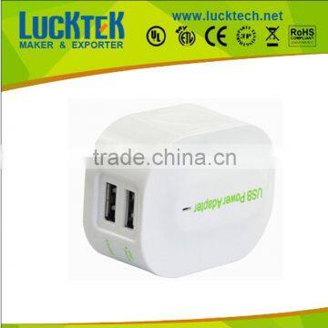 AUSTRALIA TYPE 5V 2A TWO PORT USB TRAVEL ADAPTER