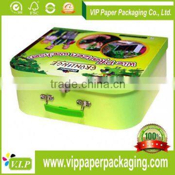 2014 HOT SALE PAPER BOX & 2014 NEW PAPER GIFT BOX & WHOLESALE ROUND PAPER MACH CARDBOARD SUITCASE BOX