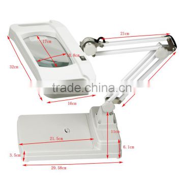 22W circle fluorescent lampTable Stand ESD Magnifier