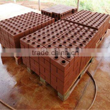 HR1-10 hydraulic interlocking block making machine / new invention clay brick machinery for lego bricks