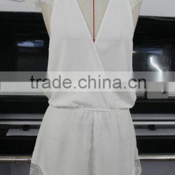 2014 New Design White Jumpsuits Women Lace Jumpsuits All Sex Picture Jumpsuits photo-2