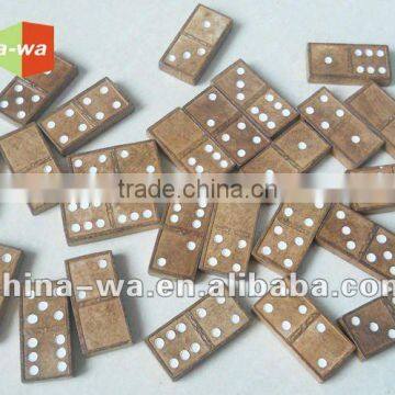 wooden big domino toy set