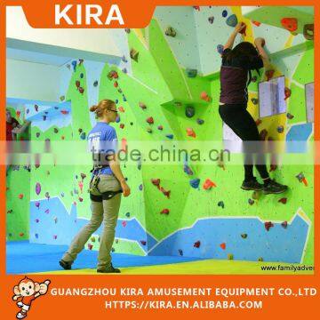 safe plastic commercial outdoor climbing wall for children