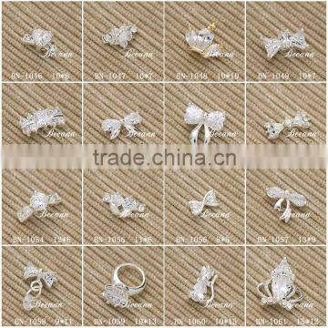 2015 Crystal 3d Finger Nail Art Jewelry photo-4