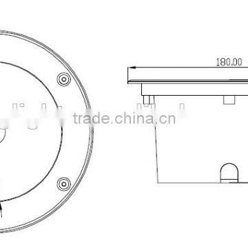 IP68 20W COB LED Inground Light IK10 Passed Led Underground Light photo-5
