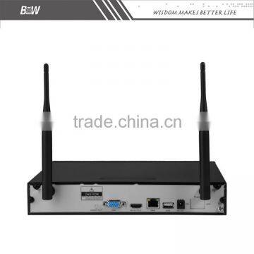 4 Channel NVR 720P 1.0MP Wireless Onvif P2P Indoor IP Security Cameras System Kit photo-2