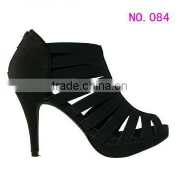 Drop shipping latest style sexy ladies dress shoes high heel shoes