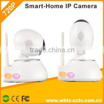 Hot new product Support phone Alarm P2P 720P Pan/Tilt low cost wifi ip camera