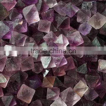 Purple Fluorite Crystal Polyhedron Tumble photo-2