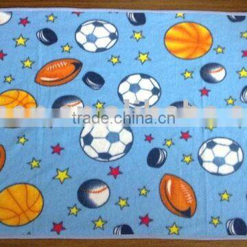 100% polyester polar fleece blanket