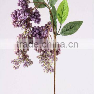 71cm Artificial Flower Foam Berry Spray x 1