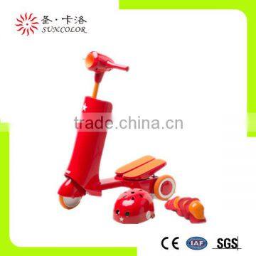 Good parts for chinese scooter folding kickbike with dual petal for sale