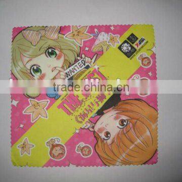 custom microfiber eyeglasses cleaning cloth
