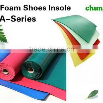 Absorb sweat & deodorant 6mm natural rubber foam sheet & roll for shoes