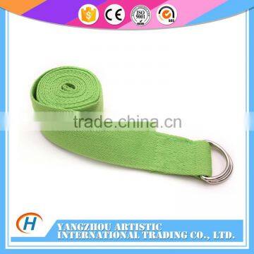 100% cotton Yoga woven strap/belt for beginners