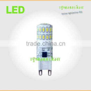 New 4.5W silicon G9 led lamp, high lumen G9 led lamp