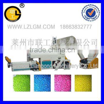 CHINA SHANDONG LAIZHOU LIANGONG plastic pelletizing machine/plastic granulator/plastic recycling machine