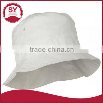 Wholesale plain white toddler /infant bucket hat for baby boy