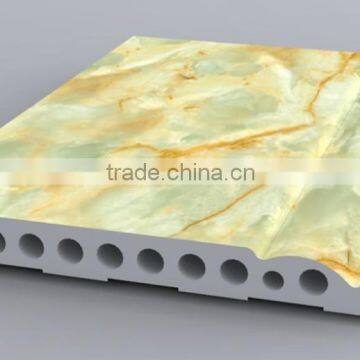 PVC marble panel for restaurant wall panel ,KTV ,hotel wall decoration