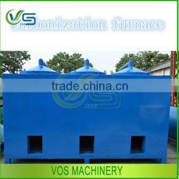 1200 kg per day charcoal carbonization furnace/carbonization stove in China