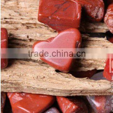 Wholesale red crystal stone For the tank bottom sand pot massager