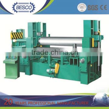 Exported to Ecuador for 4 roller hydraulic plate roll bending machine with biggest discount