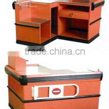 RH-CR014 1100*1100*850mm supermarket cashier checkout counter