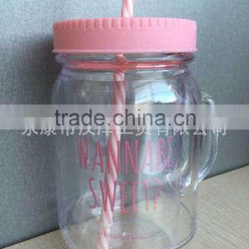 Fashion style newest design plastic best price tube-cup