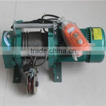 KCD type electric hoist winch with 750/1500kg