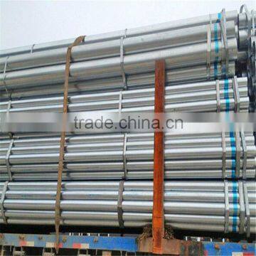 Pre-galvanized green house steel pipe(zinc coating 60-80g/m2)