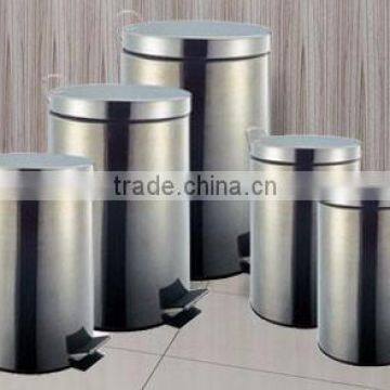 galvanized garbage bin for household and gardening