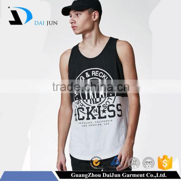 Daijun OEM fashion new design man fitness wholesale men tank tops