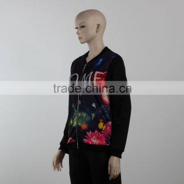 F5W20110 Women Black Bomber Jackets photo-5