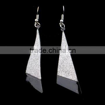 Fashion Retro Simple Geometric Earrings Wild Scrub Earring photo-3