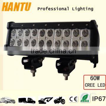 11.5 inch led light bar 60w auto light combo beam headlight