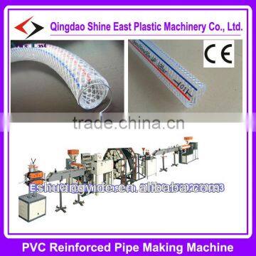 PVC Steel wire fiber reinforcing hose production line