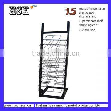 metal carpet display stand / carpet floor stand HSX-S701 carpet rug stand