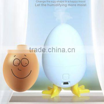 2015 Egg Shape Portable Mini Humidifier Ultrasonic Air Humidifier