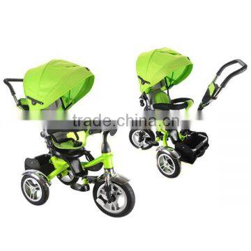 Cheap Price Kids Pedal Tricycle Baby Tricycle With Cnopy,Steel Frame Baby Tricycle With 3 Wheels photo-2
