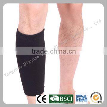 High quality sport elastic knitting compression calf sleeve